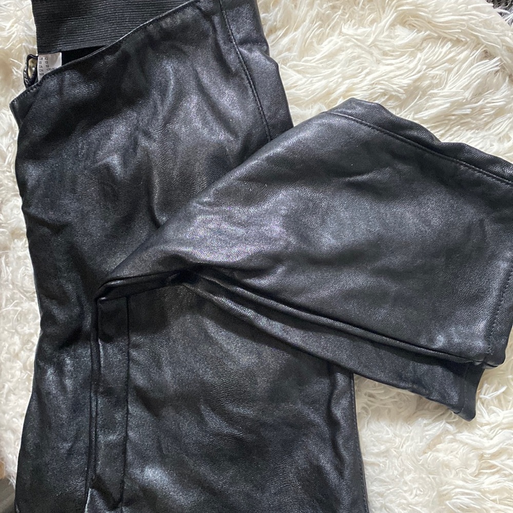 Leather pants